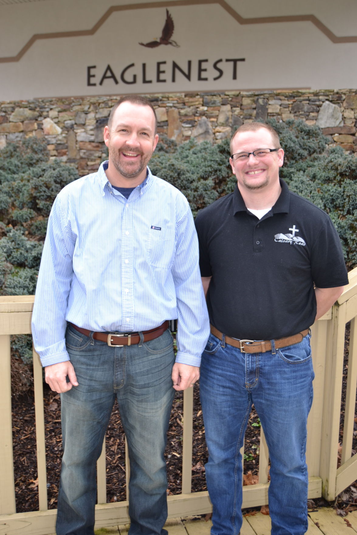 Pastors John Swanger and Mark Golden